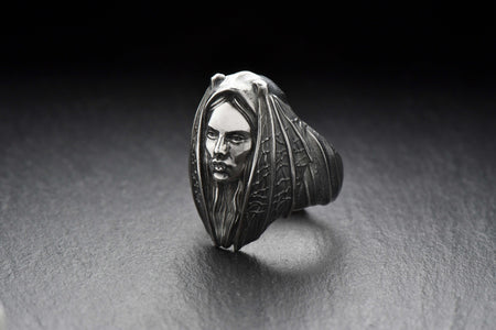 Bat silver ring	bat jewelery	bat art	bat jewelry	bat ring	bat	silver bat ring	vampire ring	halloween ring	fledermaus-ring	bat rings	anneau de chauve	Fledermausring __etsy:6039210702
