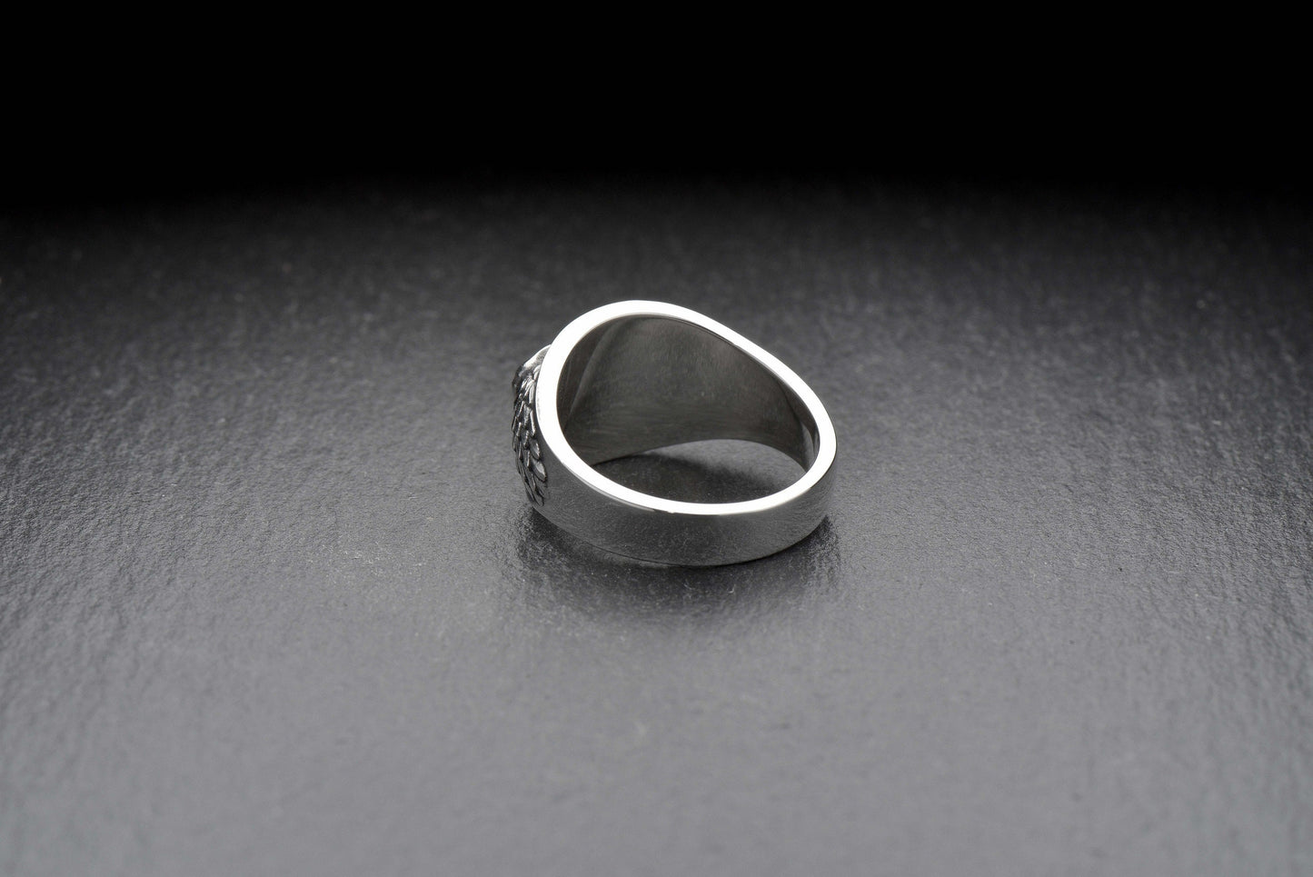 Our Signet Snake Ring is the perfect accessory to add some edgy sophistication to your look. Crafted with exquisite attention to detail, this ring features a sleek and stylish snake design that exudes power and confidence. (etsy image id: 4051763536)