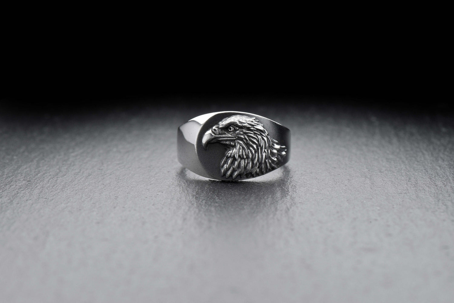 Signet ring	silver signet ring	men ring	men jewelry	Eagle silver ring	eagle jewelry	bird ring	bird jewelry	eagle art	eagle	bird	eagle signet	eagle ring (etsy image id: 4112745957)