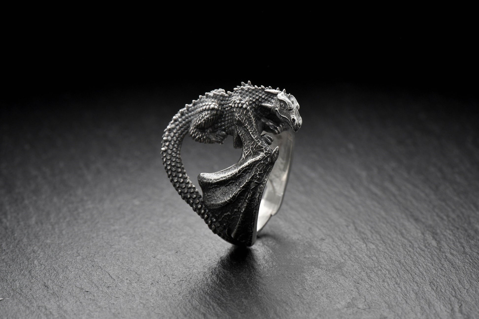 dragon ring	dragon rings	dragon jewelry	dragon ring silver	dragon ring women	fairy ring (etsy image id: 4149340061)