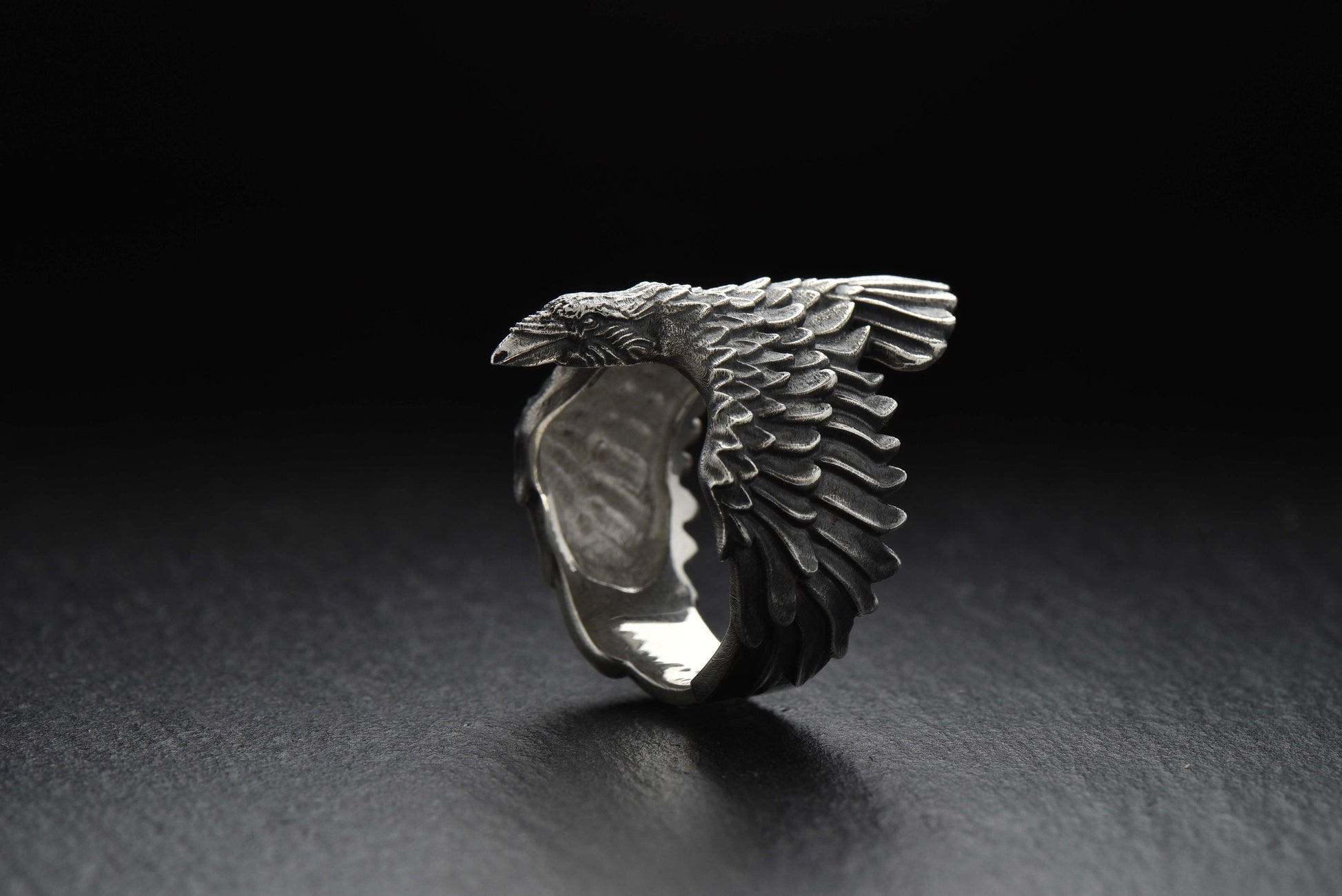 A silver ring will emphasize your individuality and complement any look - from everyday to evening. Thanks to its simplicity and elegance, this jewelry will become a favorite and indispensable accessory. (etsy image id: 4169819077)
