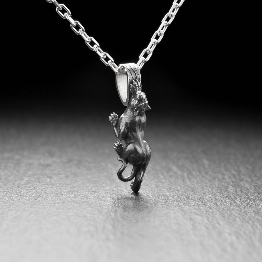 brutal pendant	nature jewelry	Panther pendant	panther	black panther	jaguar jewelry (etsy image id: 4248107471)