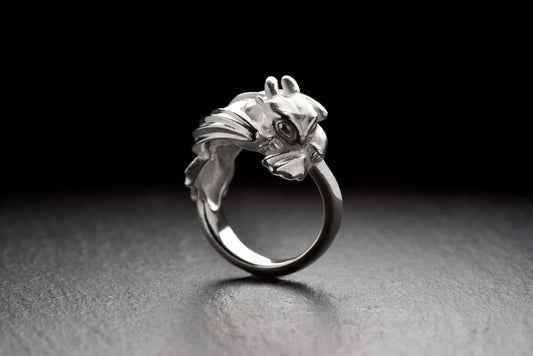 dragon ring	dragon ring silver	dragon ring women	dragon ring men	bague dragon (etsy image id: 4248270607)