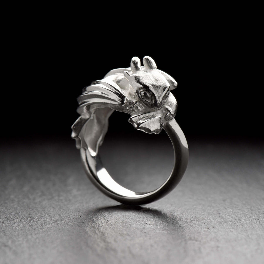 dragon ring	dragon ring silver	dragon ring women	dragon ring men	bague dragon (etsy image id: 4248270607)