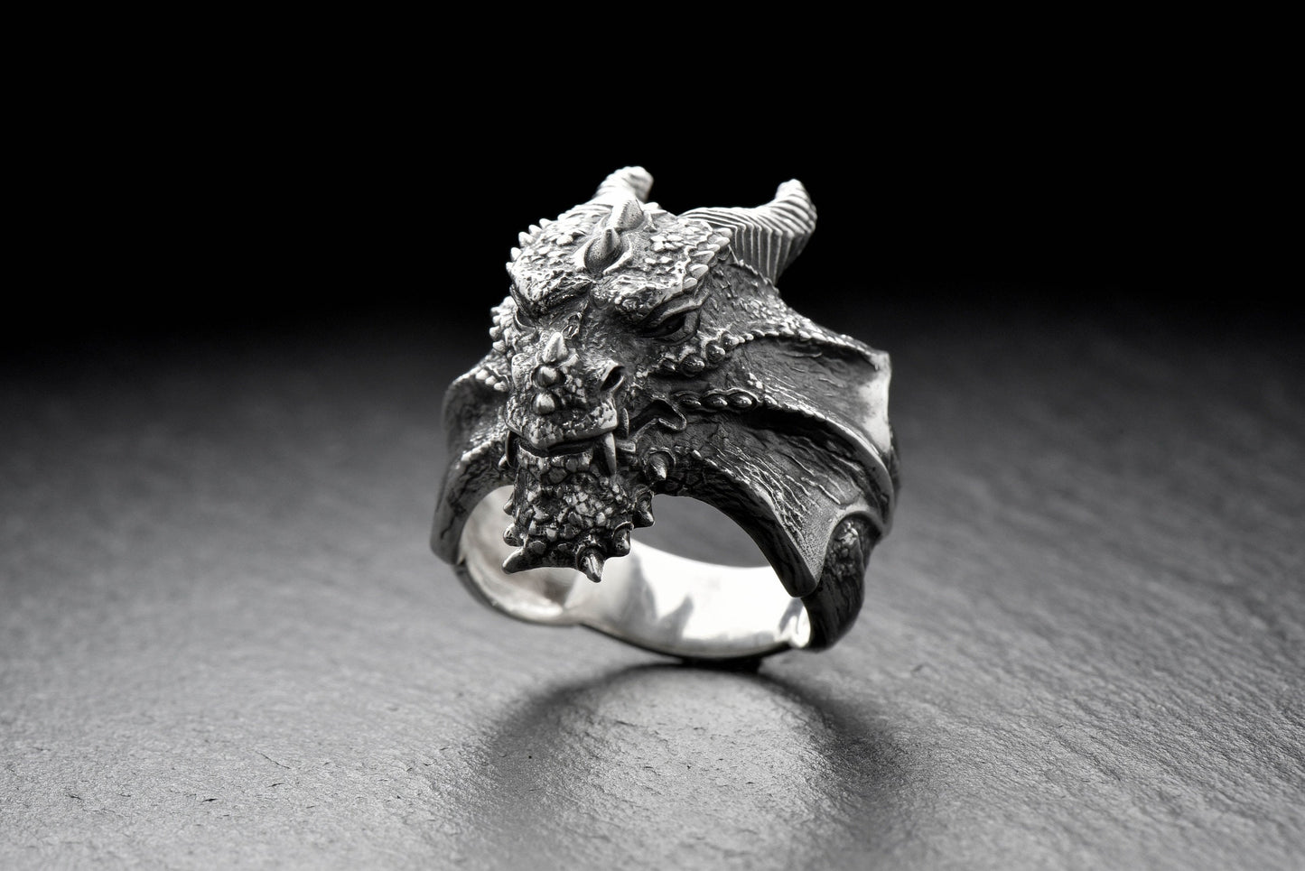 house of dragon	hbo dragon	dragon	dragon ring	great dragon	dragon head ring	head boards __etsy:4298356193