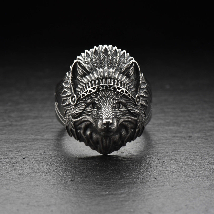 fox ring	silver fox ring	fox jewelry	fox art	silver fox jewelry	bague renard	fuchs ring