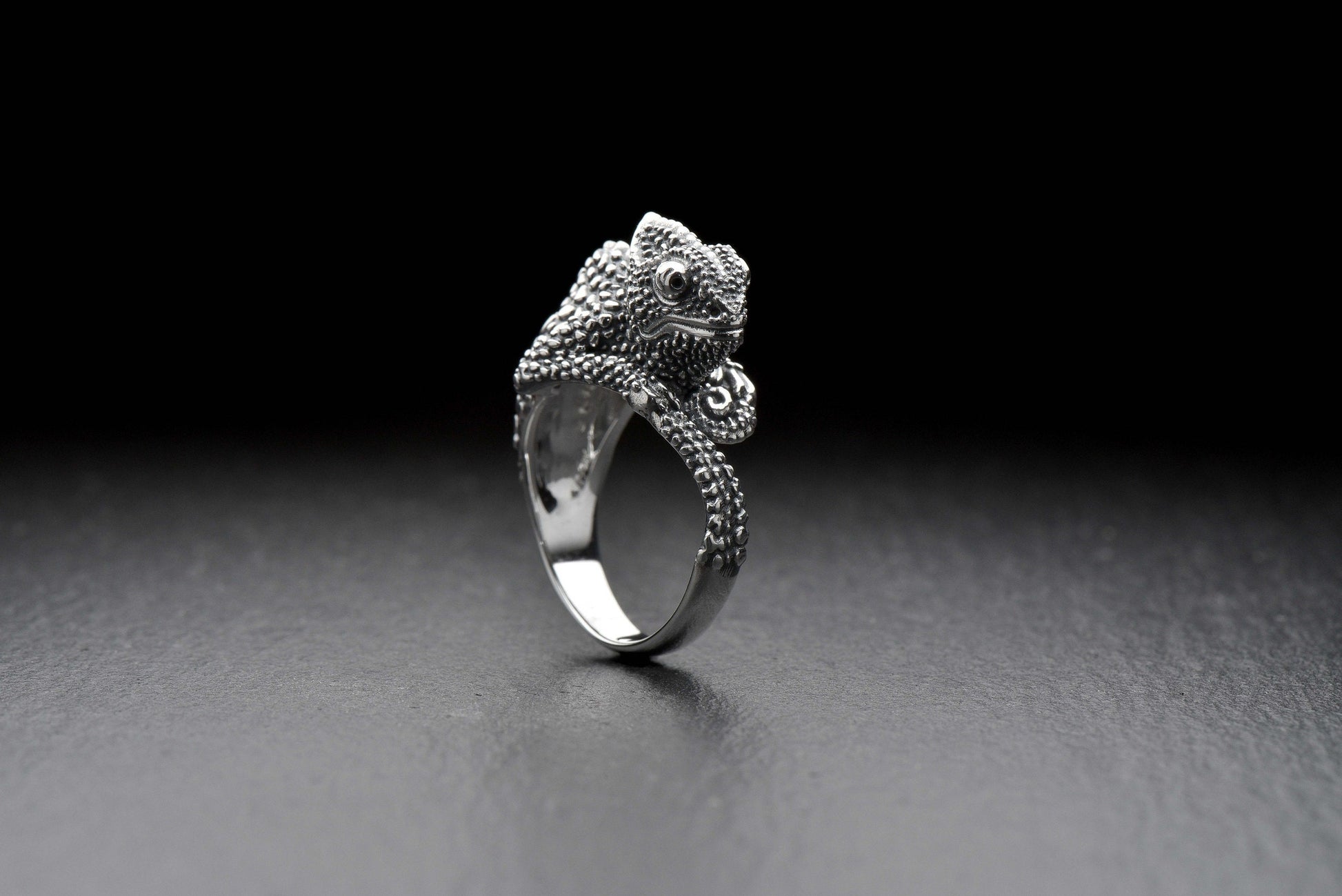 Silver ring "Chameleon" is a piece of jewelry that will not leave anyone indifferent! It is perfect for lovers of fashionable and unusual jewelry.
Order it right now and enjoy your unique look! (etsy image id: 4323288174)