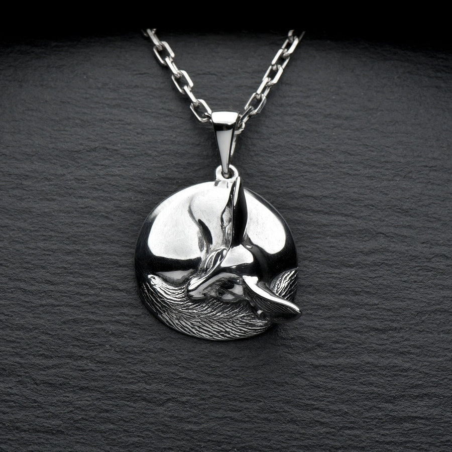 bague renard	fuchs pendant	fox necklace	fox pendant	fox jewelry	silver fox pendant (etsy image id: 4354842356)