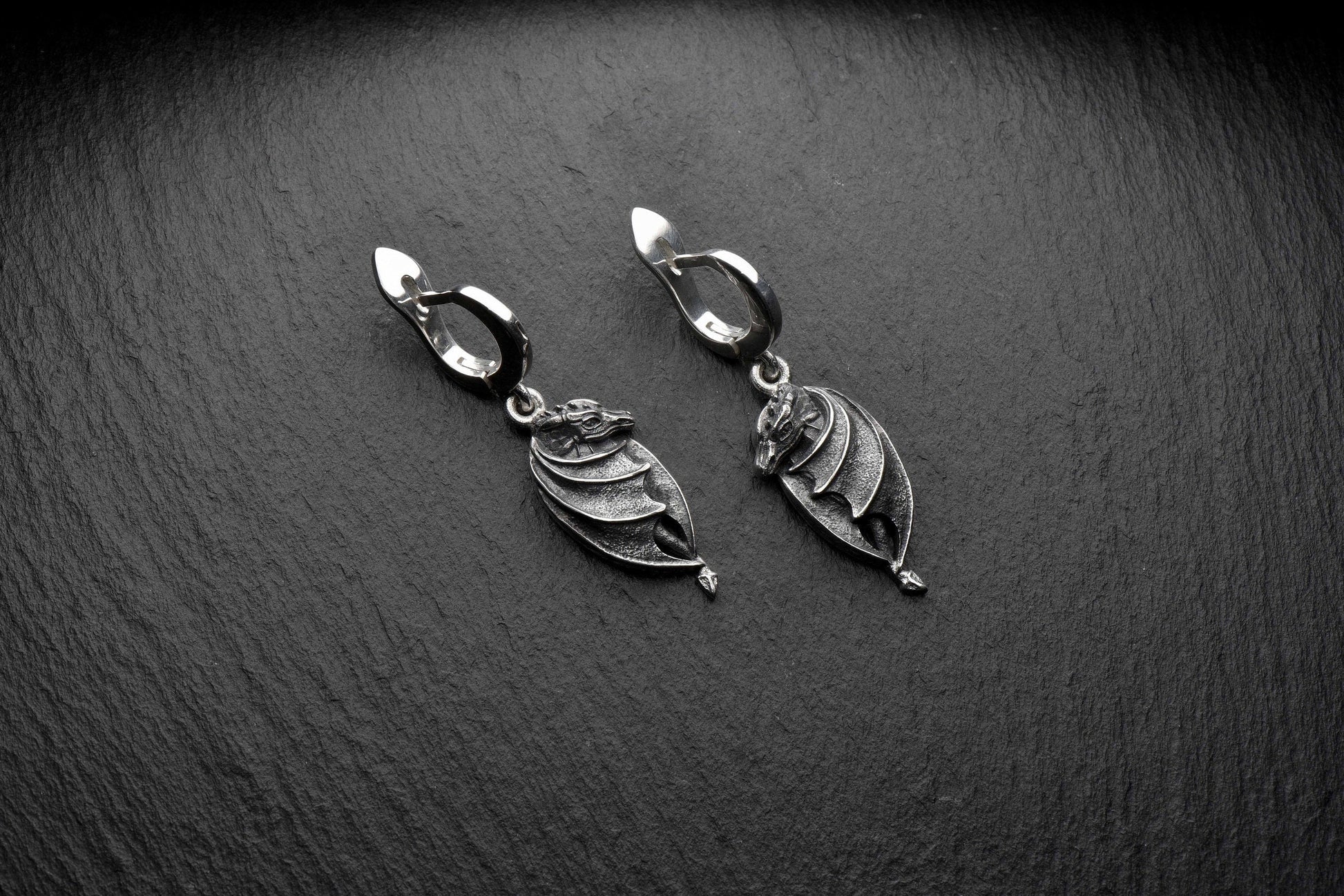 dragons eariings	dragon silver	dragon art	house of the dragon	dragon	Silver Dragons	Earrings	Silver Earrings (etsy image id: 4413214101)