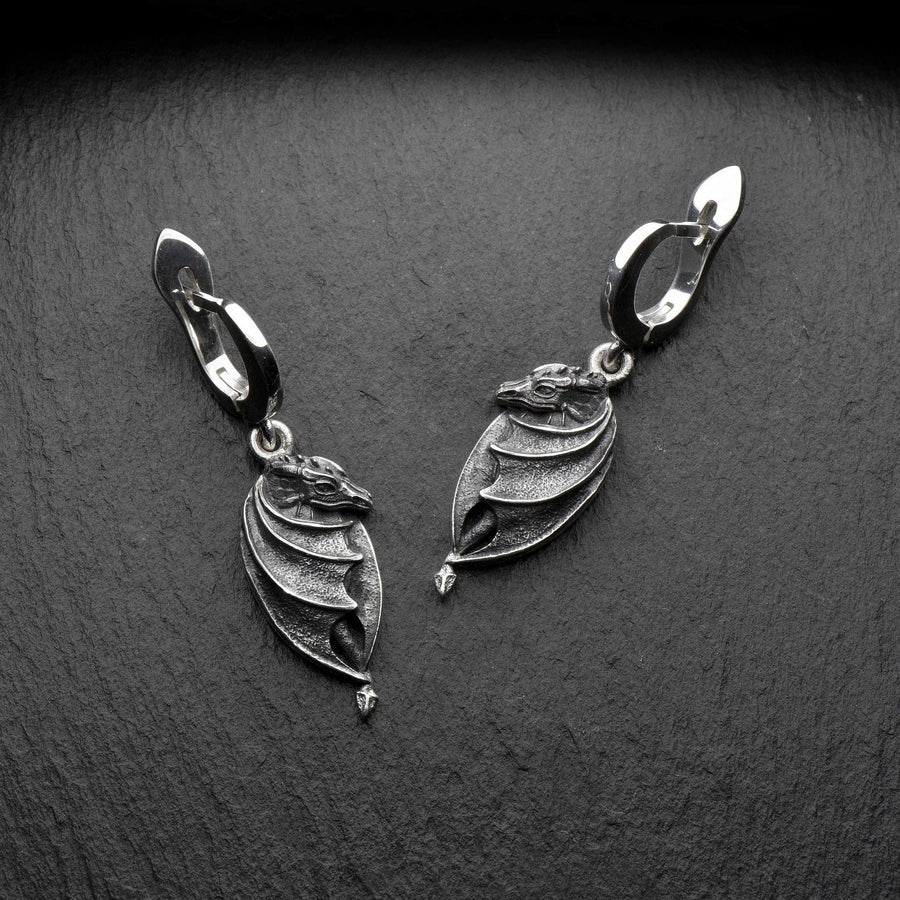 dragons jewelry	dragon earring	dragon earrings	dragon jewelry	Drachen Ohrringe (etsy image id: 4413215443)
