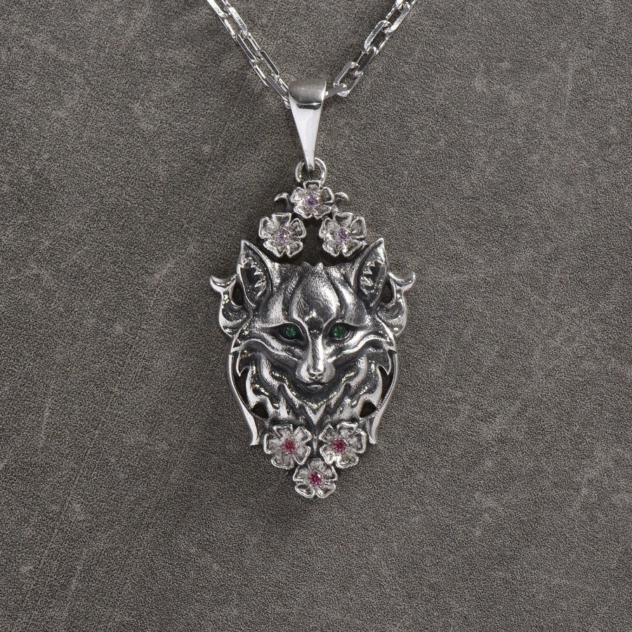 fox art	fuchs pendant	fox necklace	fox pendant	fox jewelry	silver fox pendant	fox necklace women	silver fox necklace	fox head pendant	pendentif renard	Fuchs Anhänger	Fuchskopf	tête de renard (etsy image id: 4603093664)