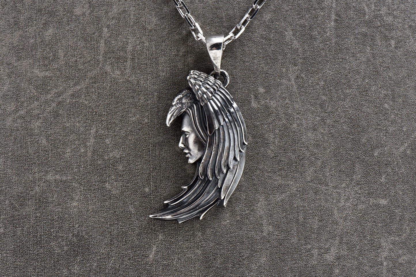 This symbolic image is not only a beautiful decoration, but also a reference to mythological and cultural traditions. (etsy image id: 4611212110)
