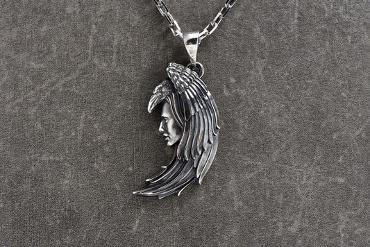 This symbolic image is not only a beautiful decoration, but also a reference to mythological and cultural traditions. (etsy image id: 4611212110)