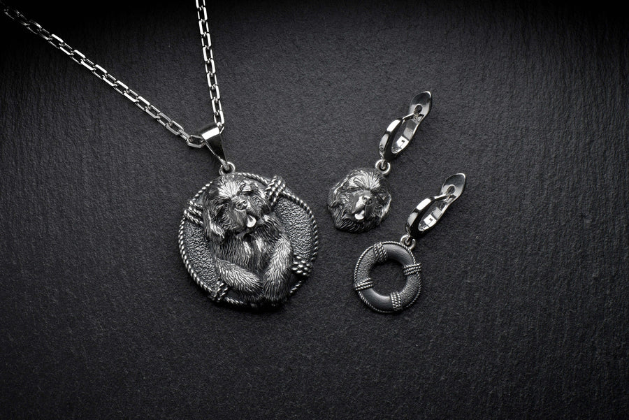 pendant	dog pendant	dog jewelry	silver pendant	dog necklace	sterling silver	handmade pendant	gift for her (etsy image id: 4586414060)