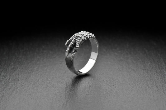 Owl silver ring	Owl Paw Ring	Jewelry Owl Paw	Ring Owl Paw	Silver Ring Owl (etsy image id: 4659295721)