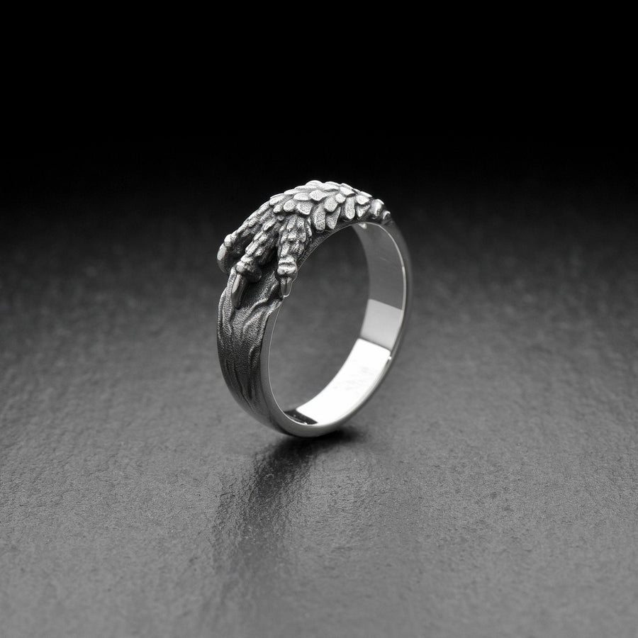 Owl silver ring	Owl Paw Ring	Jewelry Owl Paw	Ring Owl Paw	Silver Ring Owl (etsy image id: 4659295721)
