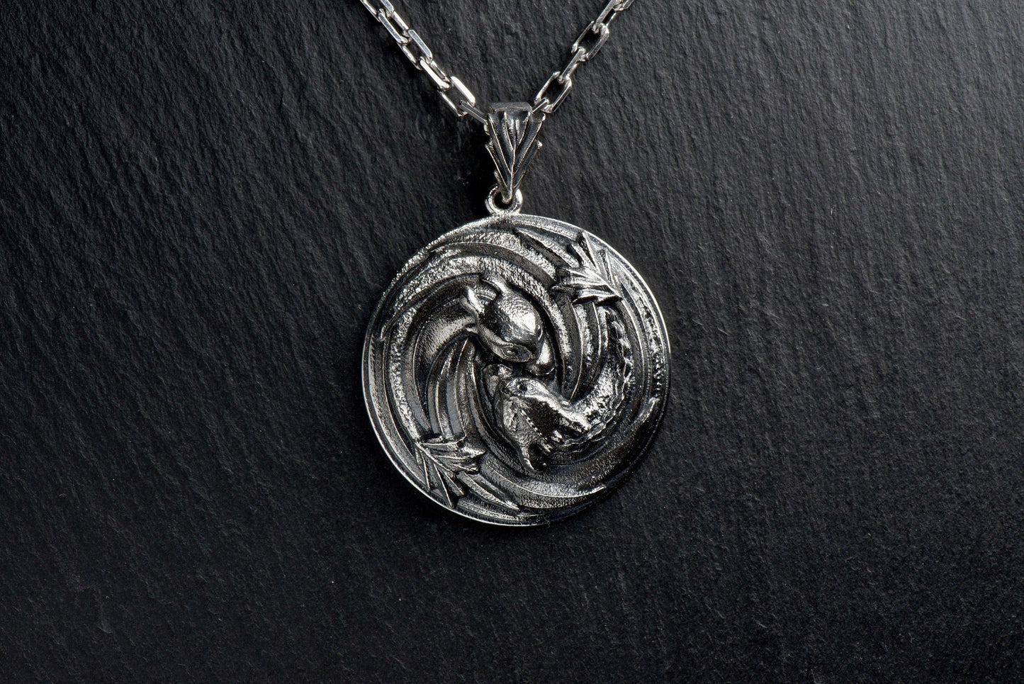 Made from high-quality materials, this pendant is built to last and will add a touch of edgy elegance to any outfit. Don't wait - order yours today and show off your inner dragon! (etsy image id: 4749348440)