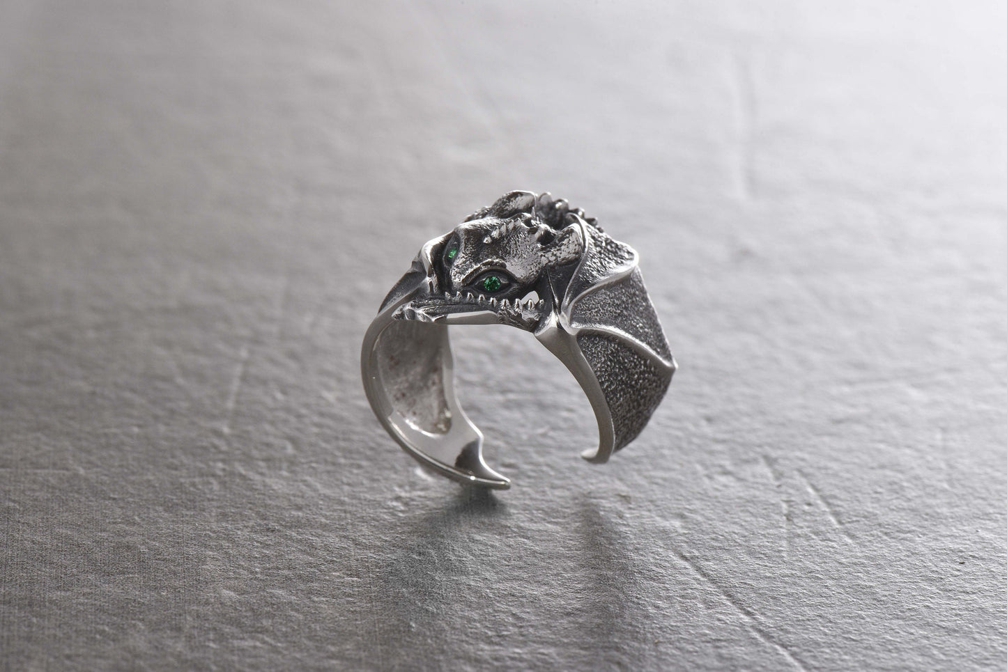 Looking for a stunning ring to add to your jewelry collection? Our Sterling Silver Whelp Ring is the perfect choice! With a sleek and modern design, this ring is both elegant and edgy, making it the perfect accessory for any occasion. (etsy image id: 4749371912)