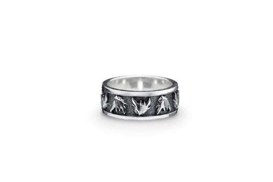 Sterling Silver Dragon Ring: Handmade Fantasy Jewelry (etsy image id: 4761013510)