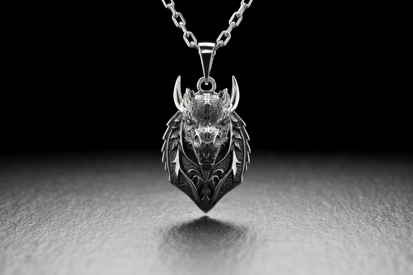 Made from high-quality sterling silver, this pendant is not only stylish but also durable and long-lasting. (etsy image id: 4804571790)