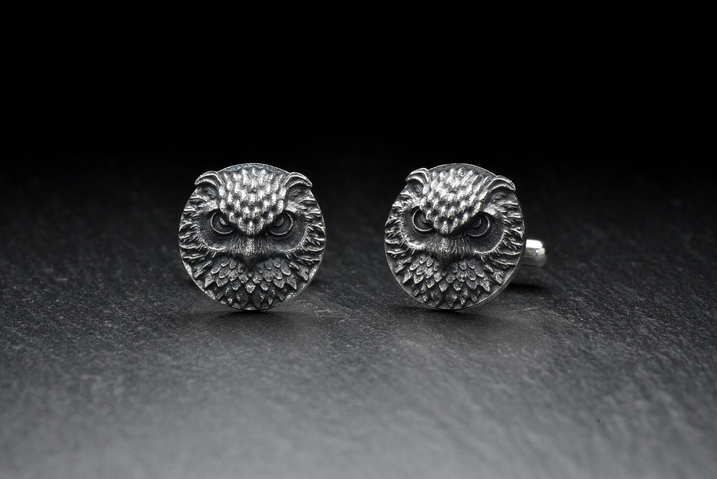 The intricate owl design showcases wisdom, intuition, and a love for nature. These cufflinks are a wonderful gift for owl enthusiasts, nature lovers, or anyone seeking to add a touch of personality to their accessories. (etsy image id: 4881971882)
