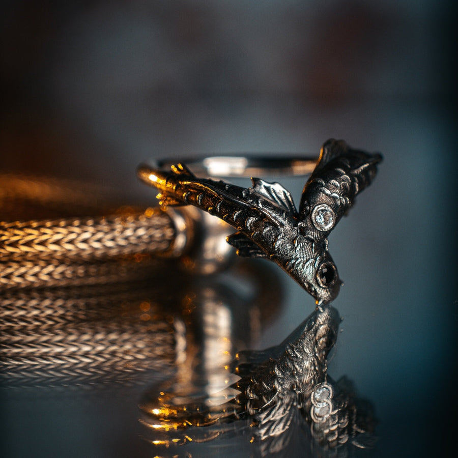 Sterling Silver Yin Yang Ring: Handmade Asian Style Jewelry (etsy image id: 5029881522)