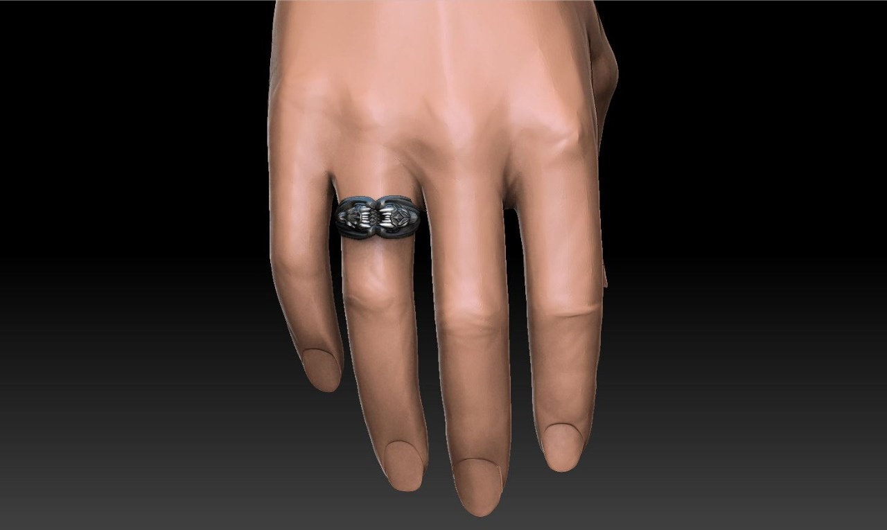 Sterling Silver Dragon Ring: Handmade Fantasy Jewelry (etsy image id: 5064842728)