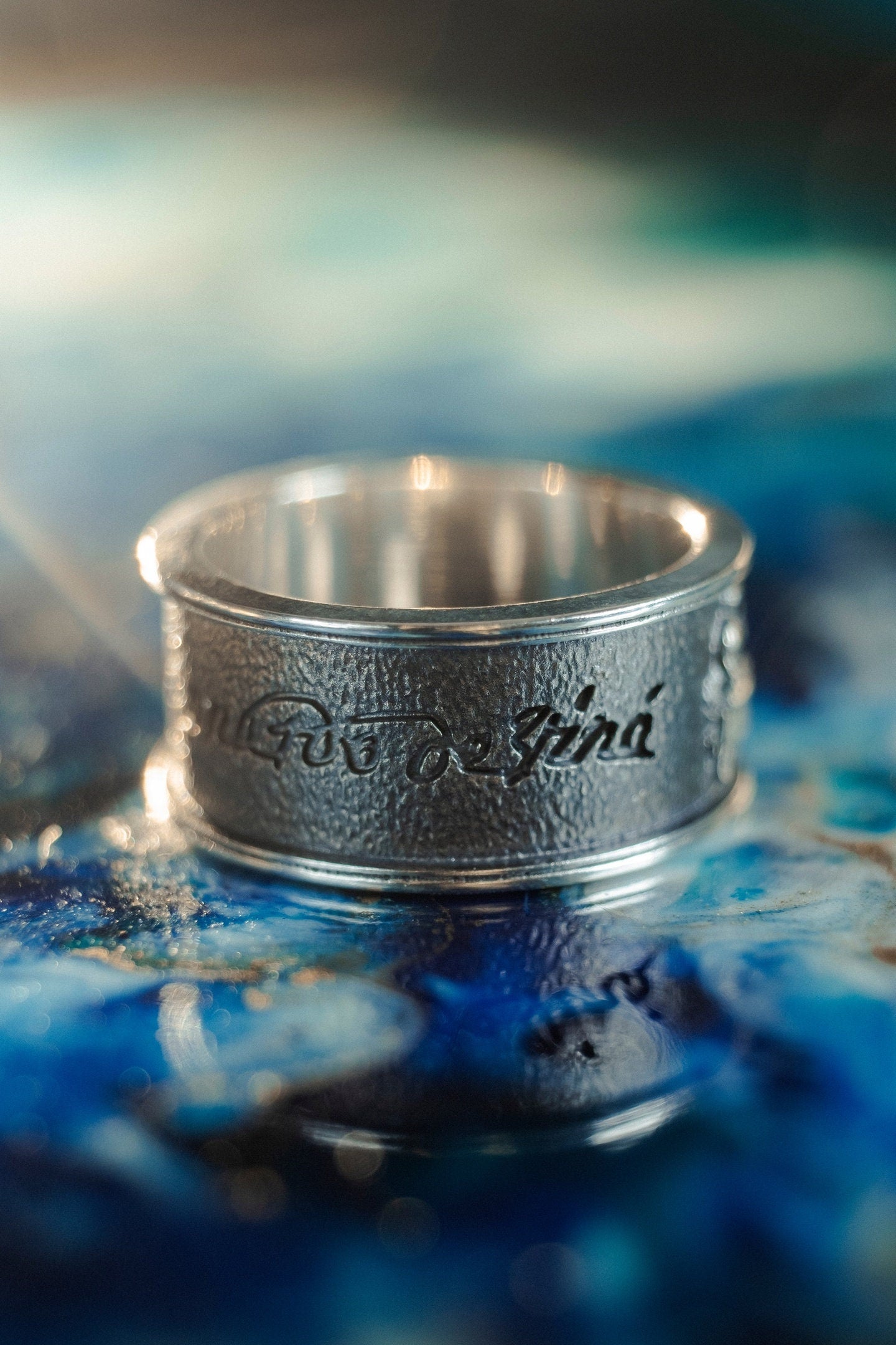 Sterling Silver Last Supper Ring: Da Vinci Renaissance Art (etsy image id: 5819098858)