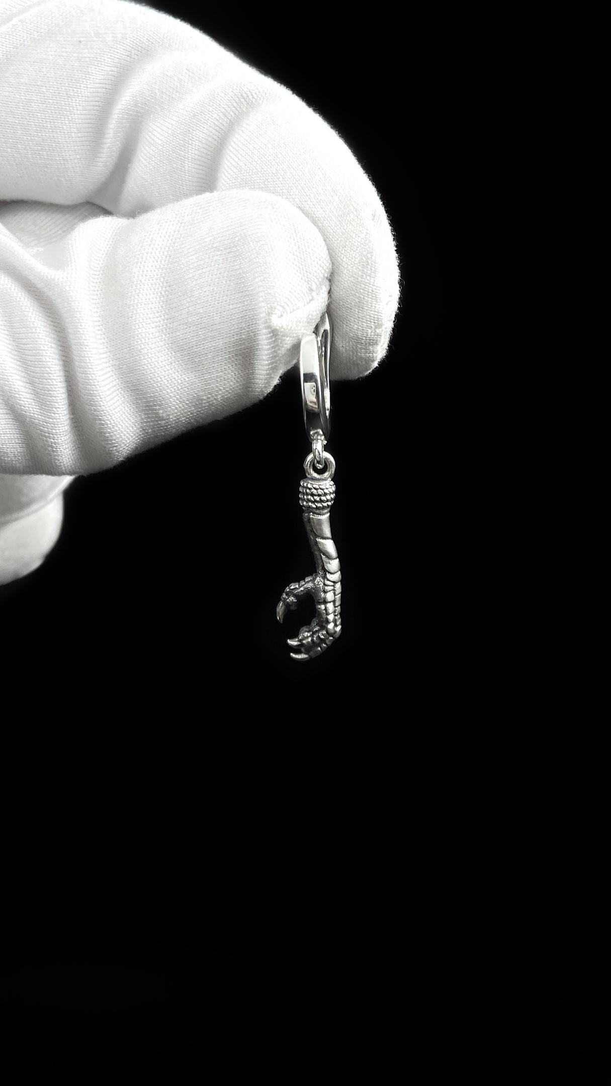 Embrace the wild and mysterious with our Sterling Silver Bird Claw Earrings.
Handcrafted from solid 925 silver, these striking earrings capture the fierce beauty of a bird’s talon — a symbol of freedom, instinct, and strength.

Whether you’re drawn to ravens, eagles, or mythical creatures, this design speaks to those who walk their own path and value meaningful details in their jewelry. (etsy image id: 6941809742)
