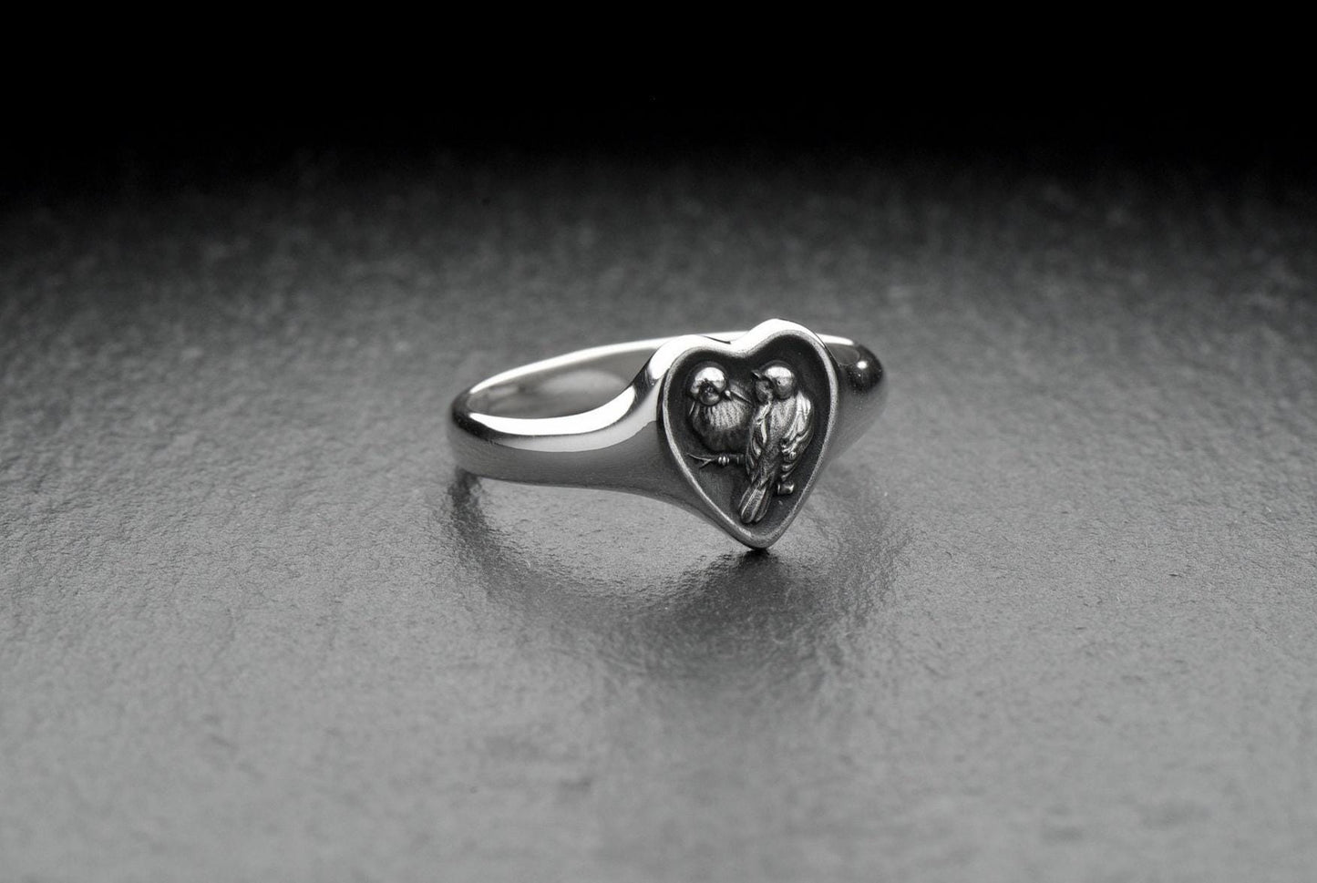 titmouse	bird rings	silver ring bird	silver titmouse	silver	titmouse jewelry	gift (etsy image id: 7000362366)