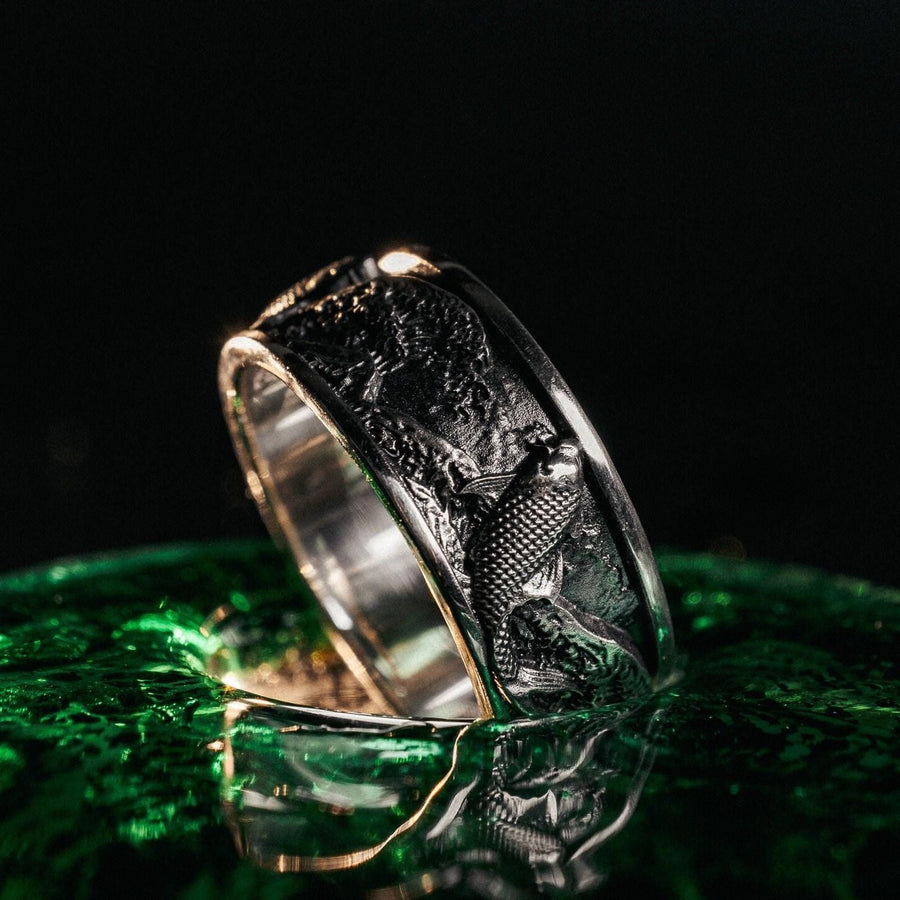 Crafted with love and craftsmanship, our rings are made using high-quality sterling silver to ensure durability and lasting beauty. (etsy image id: 7024618589)