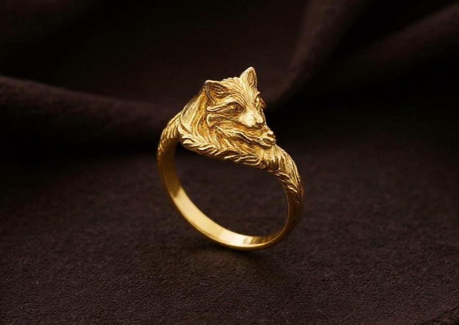 alexfox	alexfoxjewelry	fox ring	silver fox ring	fuchs ring	fox jewelry	mens fox (etsy image id: 4170126787)