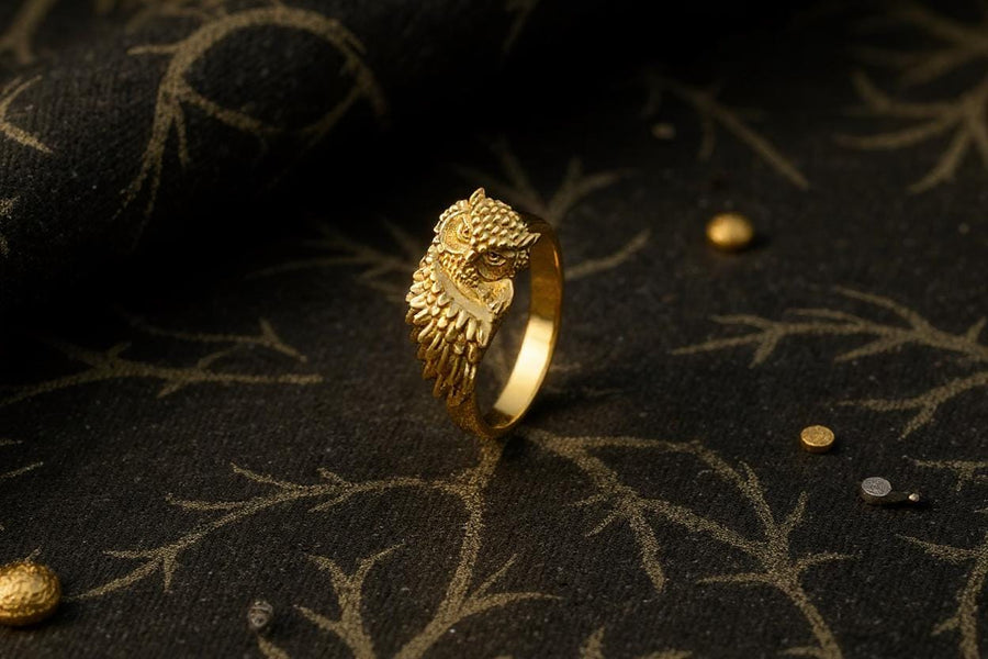 Owlet silver ring	owlet jewelry	Owl silver ring	Dreamer Owl	Owl gift	owl ring	Owl silver	Owl jewelry	owl	silver owl ring	bird ring	animal ring	silver ring (etsy image id: 7046712769)