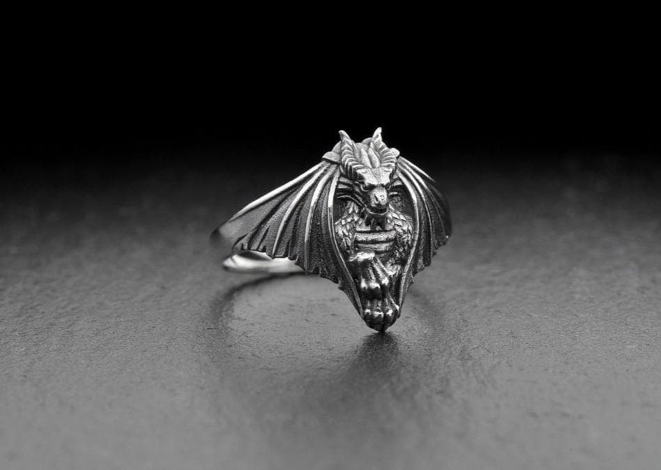 argaryan ring	celtic dragon ring	ring dragon	dragon art	house of dragon	dragon house	dragon (etsy image id: 7099544084)