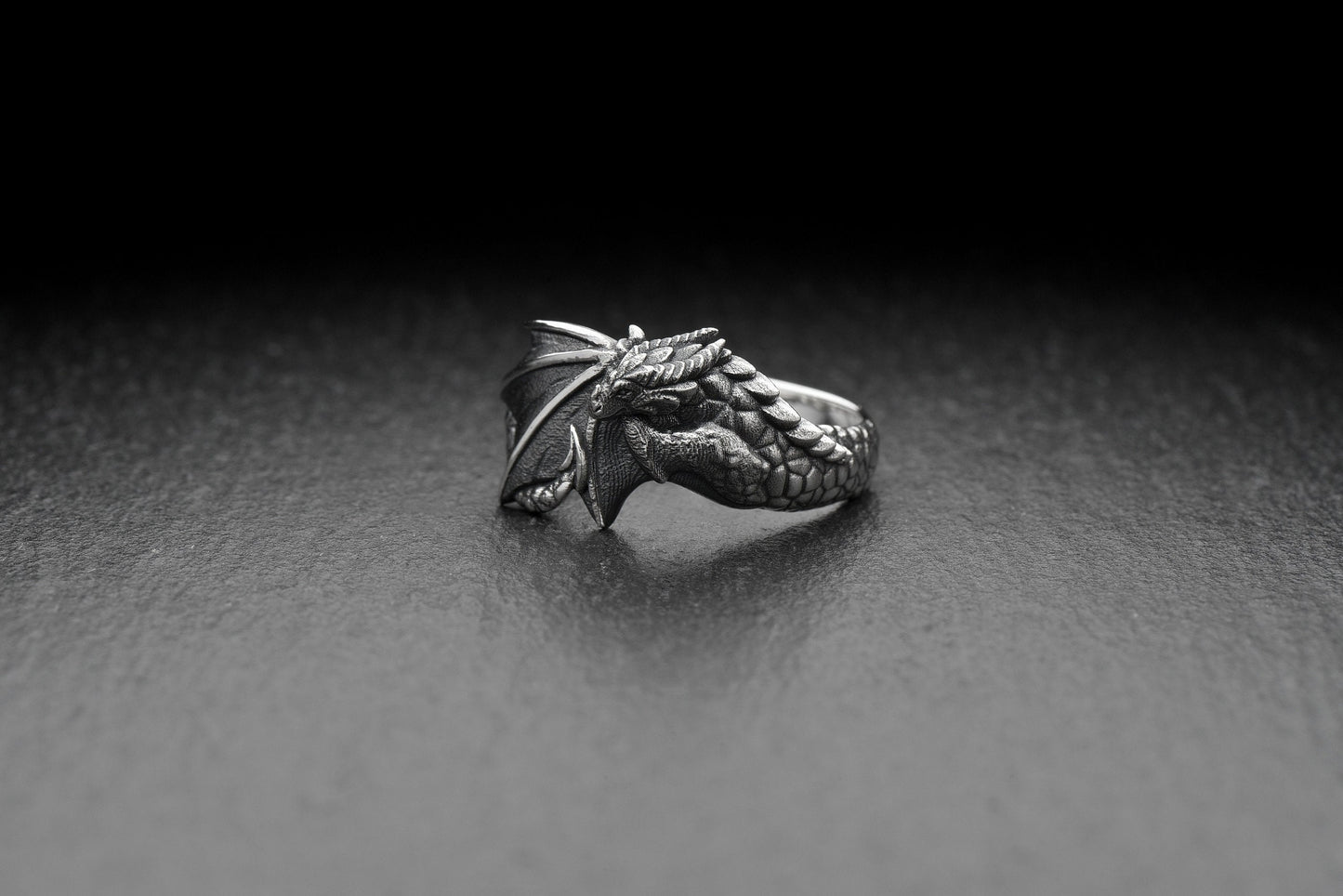 dragon ring	dragon rings	dragon ring silver	dragon ring women	fairy ring	dragon ring men (etsy image id: 7147480797)