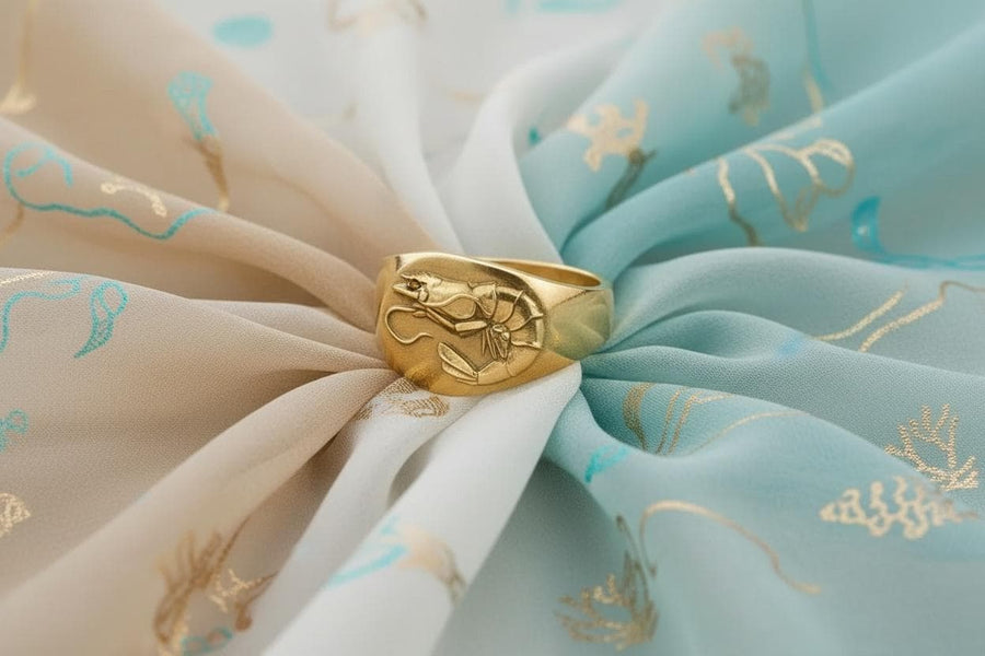 Signet ring	men's jewelry	silver signet ring	animal silver ring	signet silver ring	men ring	men jewelry	Shrimp jewelry	shrimp silver ring	Shrimp	silver	silver ring	sea jewelry (etsy image id: 4112647365)