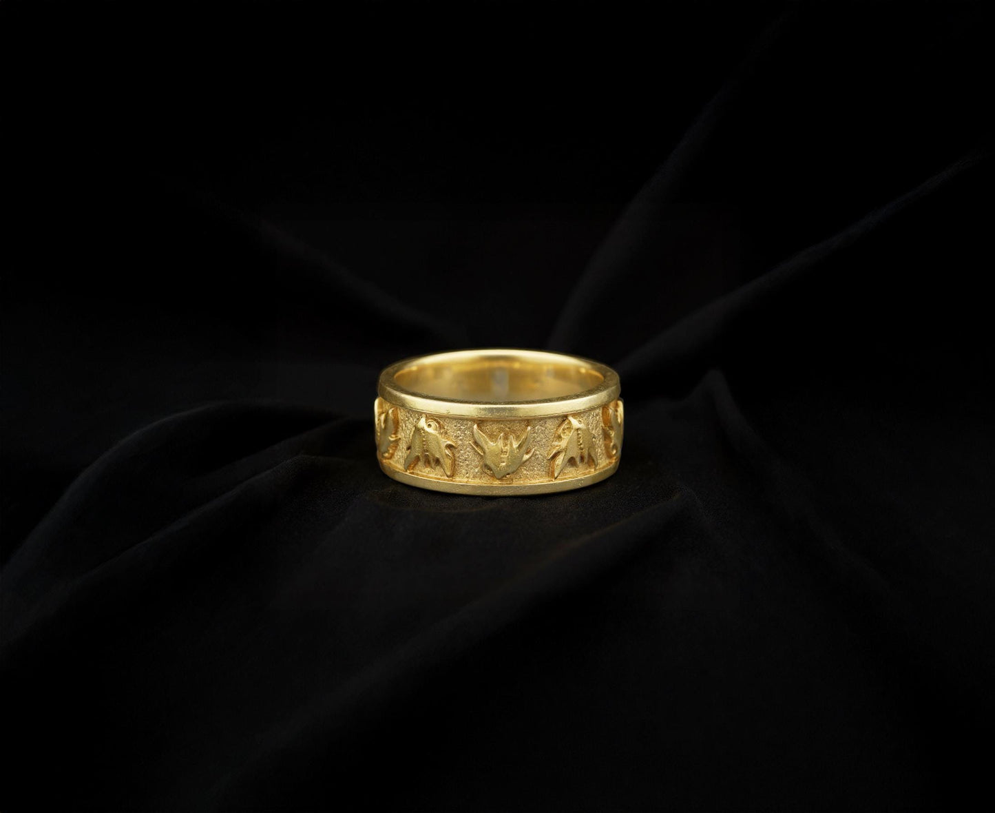 Sterling Silver Dragon Ring: Handmade Fantasy Jewelry (etsy image id: 7210896155)