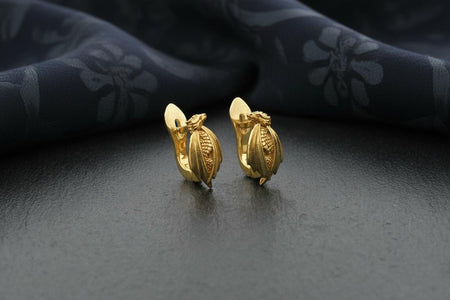 Sterling Silver Dragon Earrings: Handmade Fantasy Jewelry