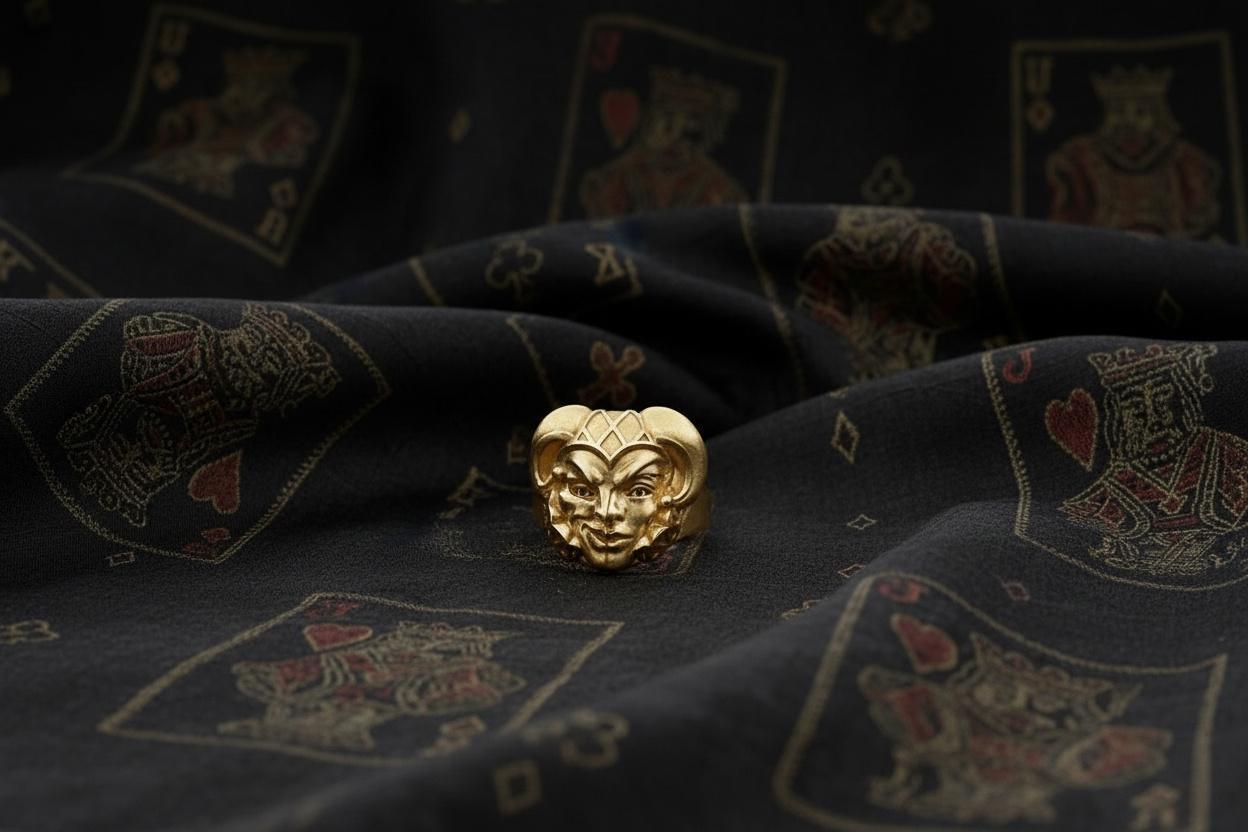 Sterling Silver Jester Ring: Handmade Fantasy Jewelry (etsy image id: 7212403364)