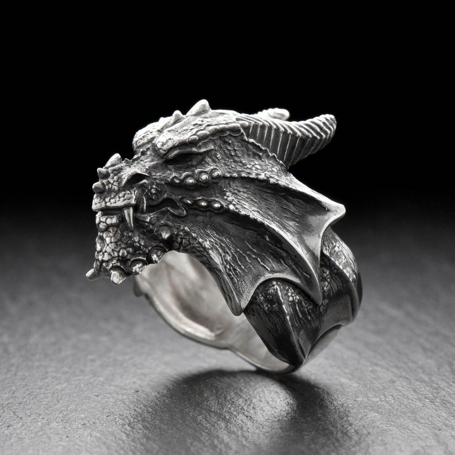 bague dragon	drachen ring	targaryan ring	ring dragon	game of thrones	ancient dragon ring __etsy:7215140662