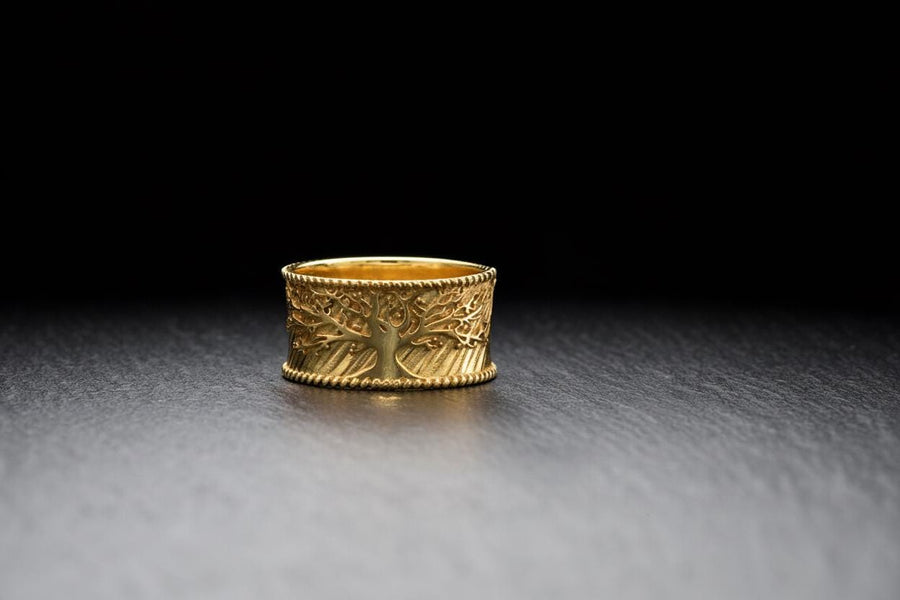 Sterling Silver Yggdrasil Ring: Norse Tree of Life Jewelry (etsy image id: 7217730808)