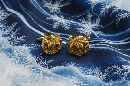 Sterling Silver Octopus Cufflinks: Sea Creature Jewelry Gift (etsy image id: 7229040381)