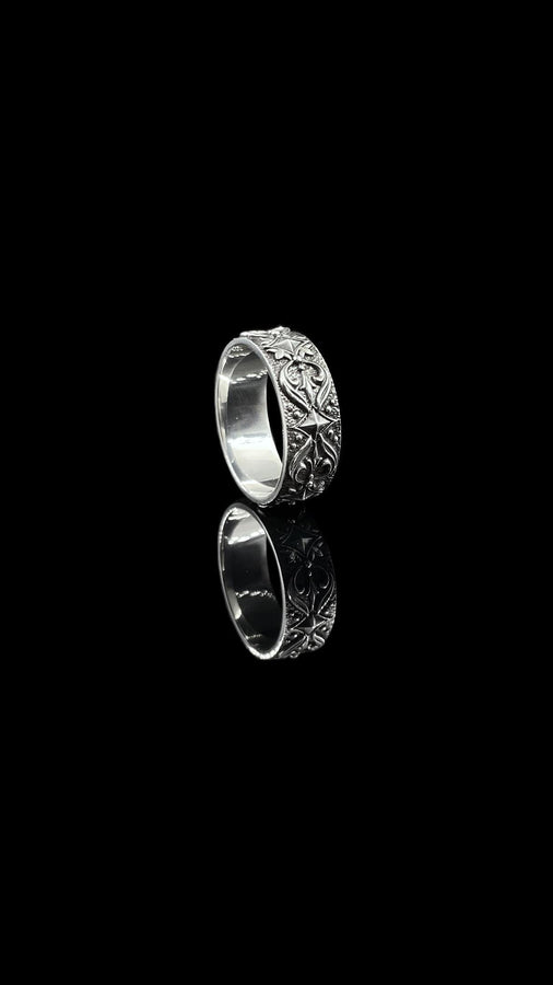 Sterling Silver Gothic Ring, Medieval Jewelry, Vintage Ring, Gift Idea, Goth Accessories, Gothic Jewelry, Handmade Wedding Ring, Unique Ring (etsy image id: 6272676926)
