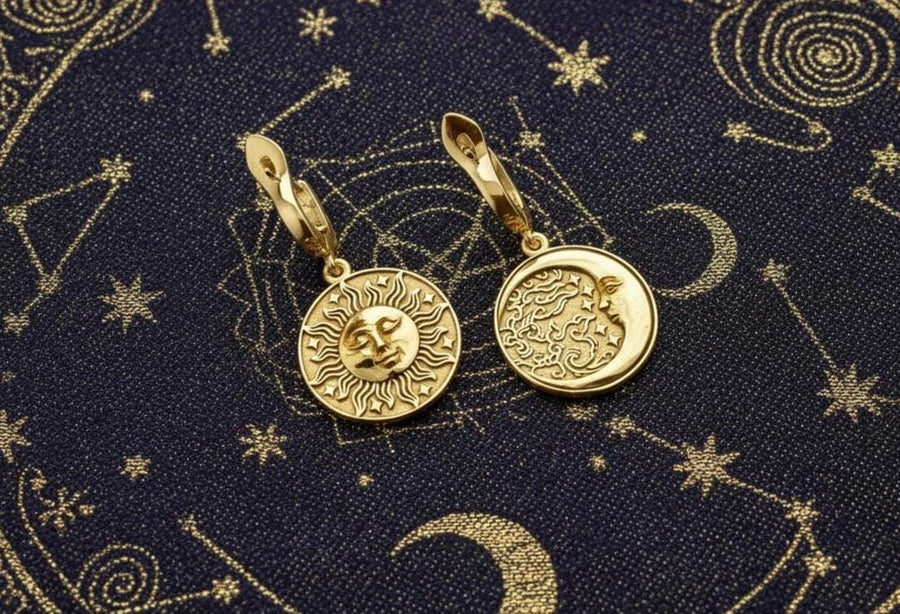 These symbols are important in many cultures and religions around the world and can be seen as symbols of light, life and permanence. (etsy image id: 4662624817)