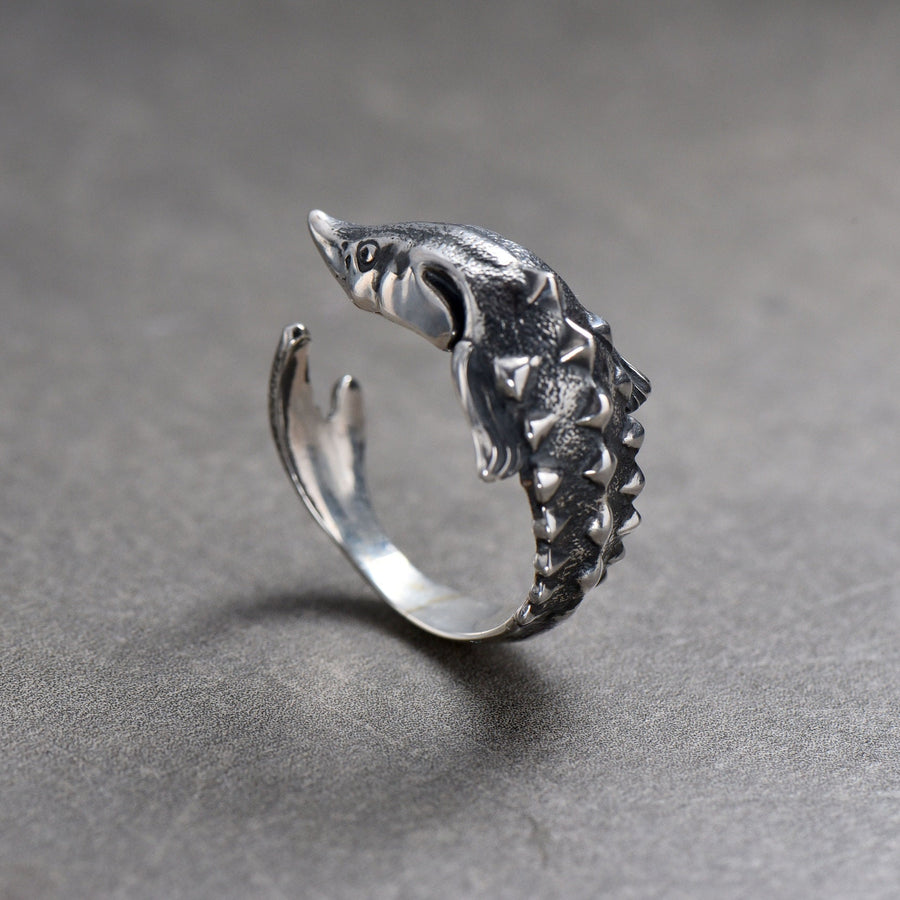 sea creature	silver ring	Silver Pisces Ring	Silver Pisces	Pisces gift	Silver Ring Carp	fish ring	fish	jewelry fish	Silver Ring Sturgeon	Ring Sturgeon	Sturgeon	Jewelry Sturgeon (etsy image id: 7257739094)