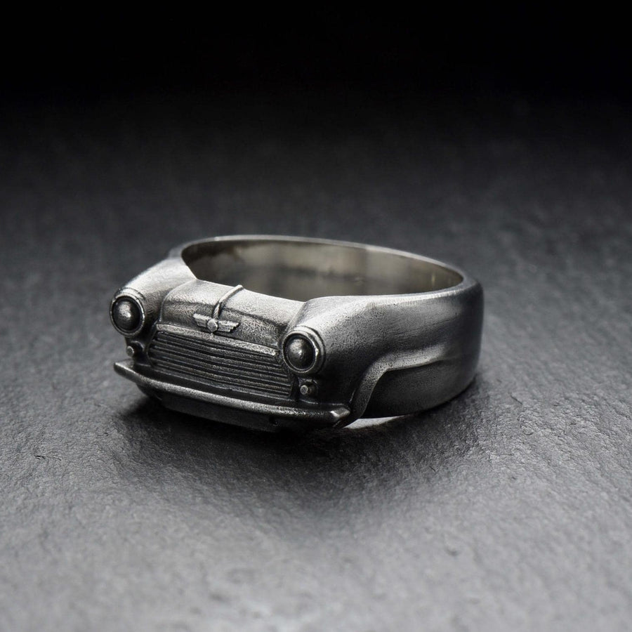 Sterling Silver MINI Cooper Ring: Handmade Car Lover Jewelry (etsy image id: 7261213642)