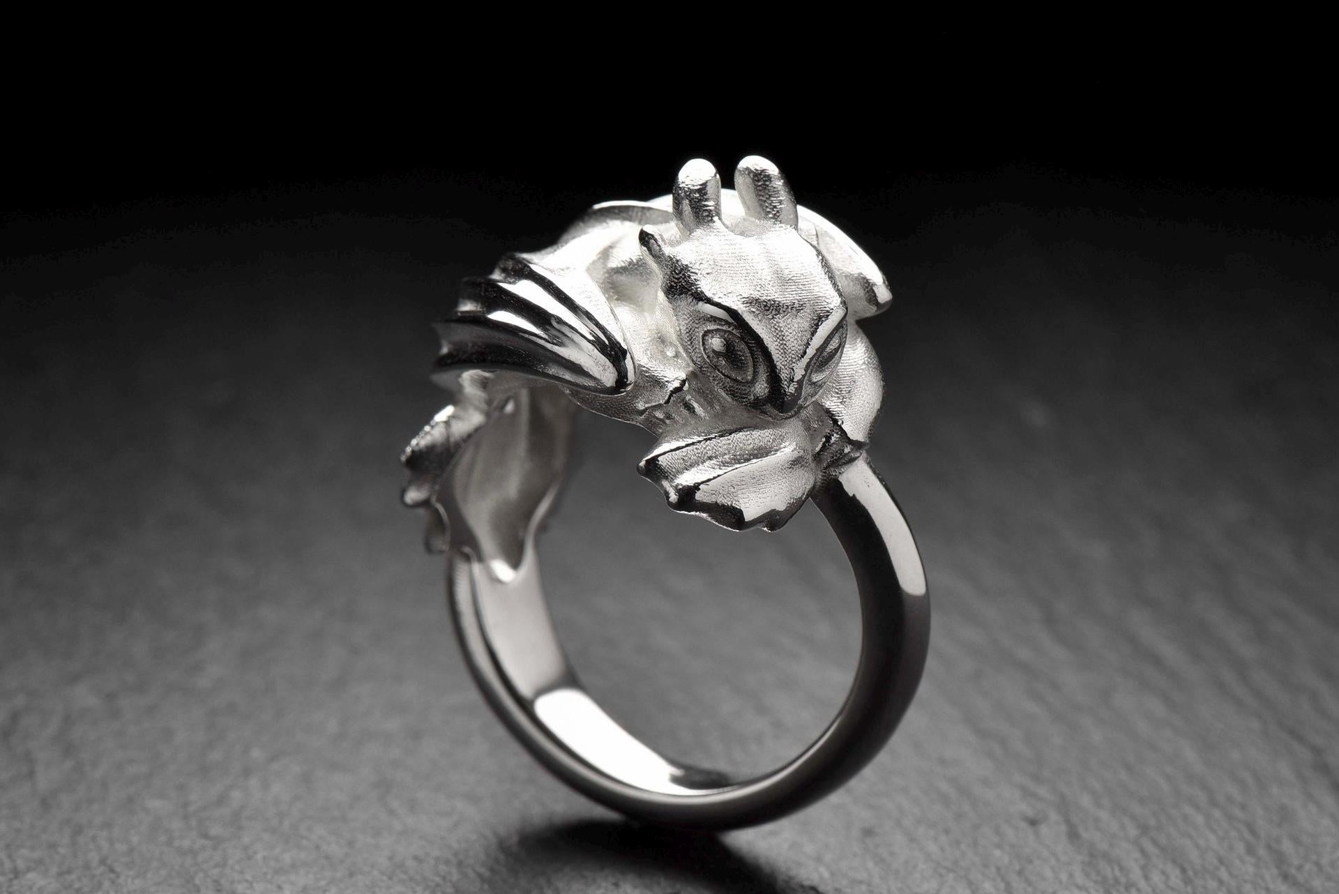 Whether you're looking to add some personality to your everyday look or searching for a unique gift for a loved one, this ring is the perfect choice. (etsy image id: 7286949907)