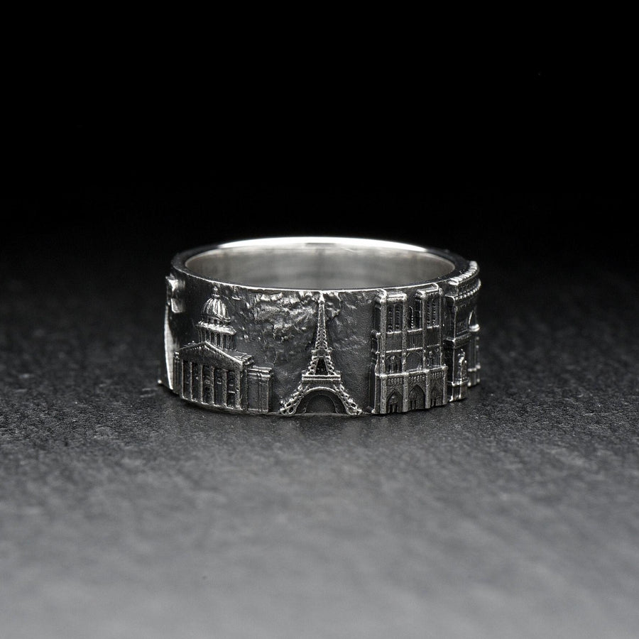 Capture the beauty of Paris with this stunning cityscape ring. Perfect as a gift for yourself, a loved one, or even as a souvenir from your travels. Crafted from high-quality materials with attention to detail - this Paris ring is guaranteed (etsy image id: 7309942113)
