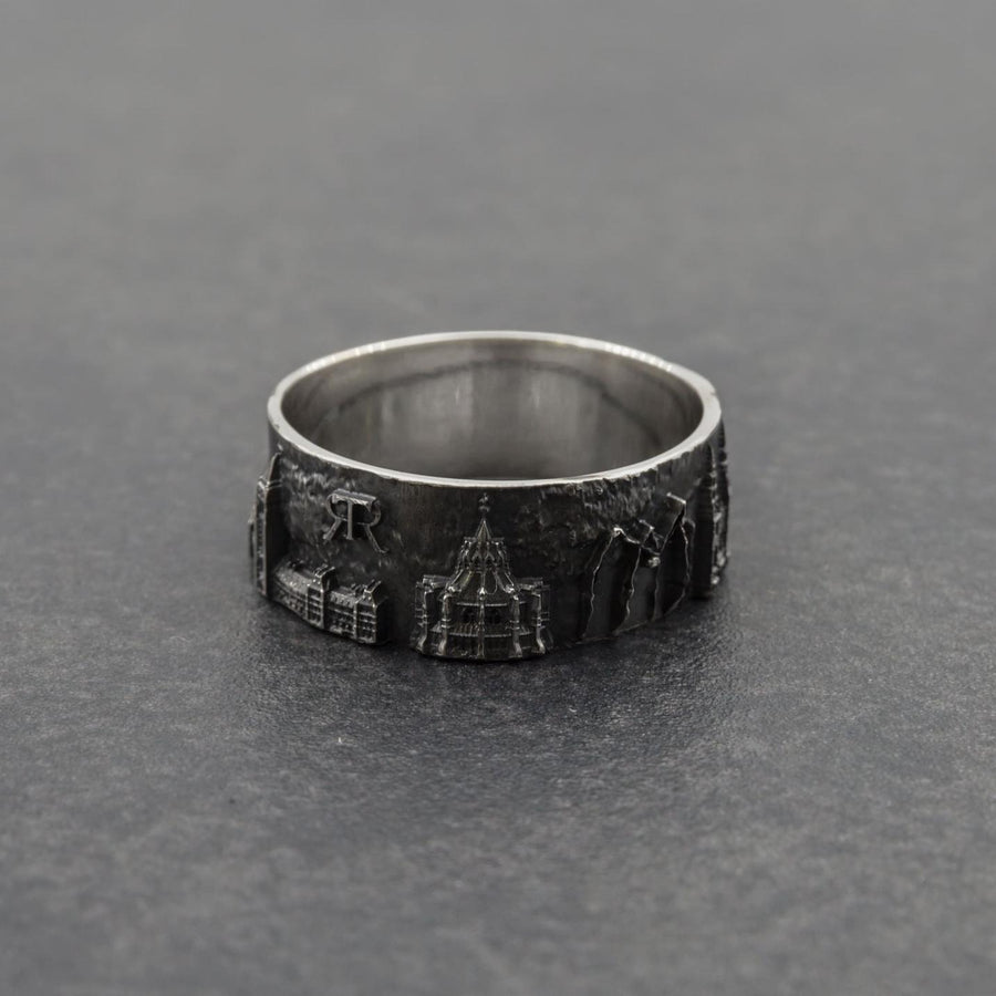 Ottawa ring	Canada ring	Ottawa skyline	Cityscape	canada	fare from home	artery	canada souvenir	shekhtwoman	skyline ring	canada cityscape	cityscape ring	travel gift (etsy image id: 7315617650)