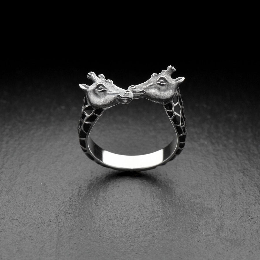 men's gift	animal jewelry	animal ring	silver ring	men gift	giraffe silver ring	giraffe jewelry	giraffe gift	giraffe ring	african travel	african totem	giraffes ring	giraffe lover gift __etsy:7349416840